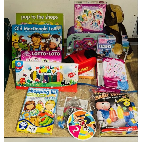 916 - Collection of Toys/Games
