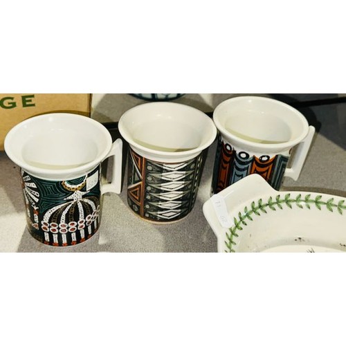 863 - 6pc Portmerion Teaware