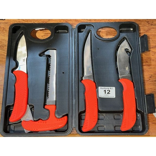 12 - Winchester 4pc Processor /Hunt Knife Set