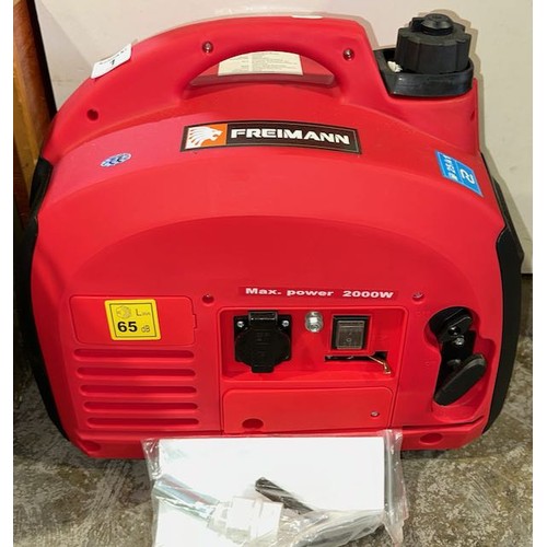 1A - Friemann 4.1L Generator Model FR-W2500 - As New With Booklet