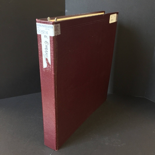 7883 - Great Britain - QV (line engraved) : (SG C10) 1857-63 1d red Stars on white paper, a splendid PLATED... 