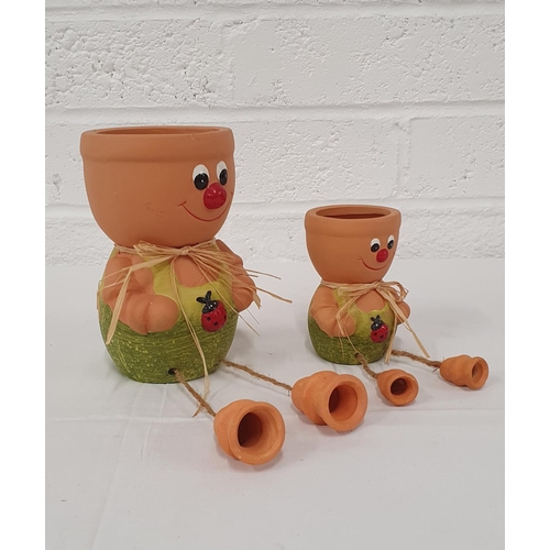 360 - Lovely Characterful Terracotta Plant Pots