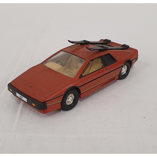 258 - Vintage Corgi model of the 007 Lotus Esprit