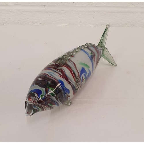 344 - Large Murano glass fish