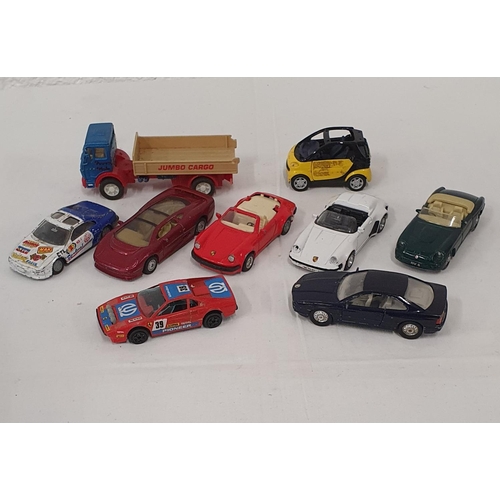 266 - Further collection of playworn diecast vehicles mainly sportscars