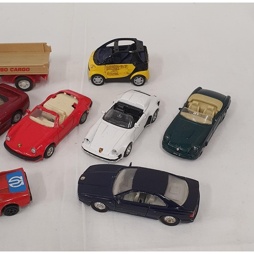 266 - Further collection of playworn diecast vehicles mainly sportscars