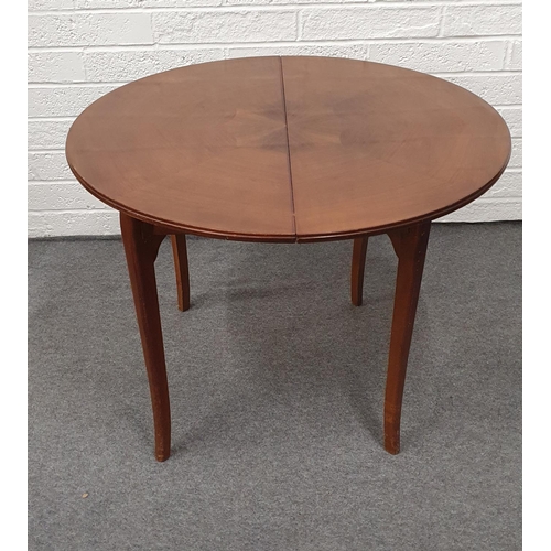 516 - Good quality vintage Bartlett of High Wycombe  metamorphic circular table, 40