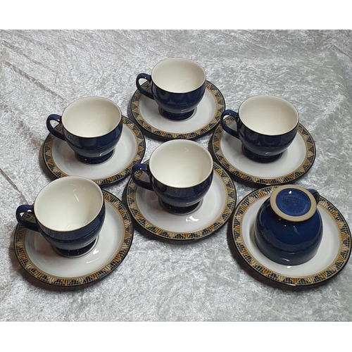 333 - Fine 12 piece Denby coffee cup set