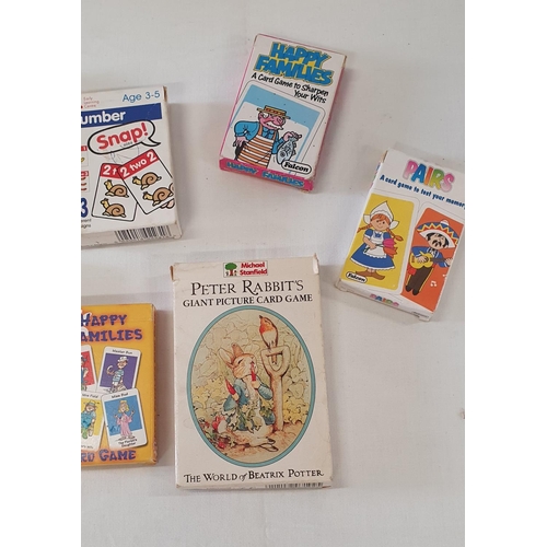 280 - Collection of children's card games