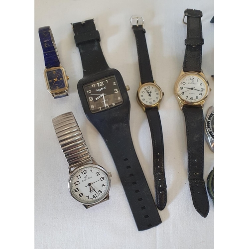 243 - Collection of 11 modern quartz watches Ladies & gents