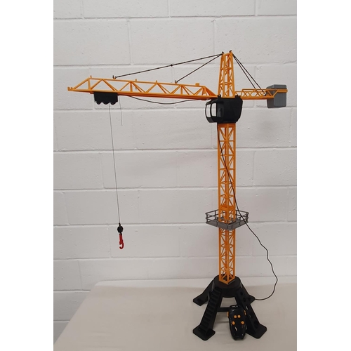 301 - Very large plastic and metal, electric battery powered construction crane, with power movement [ sta... 