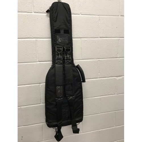 254 - Good quality canvas padded guitar case