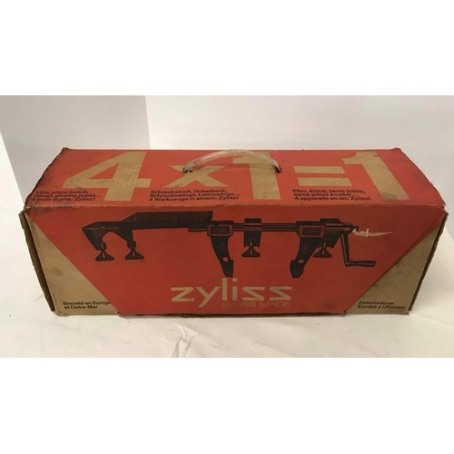 3 - Unused boxed Zyliss 4 Jaw Power Vice system