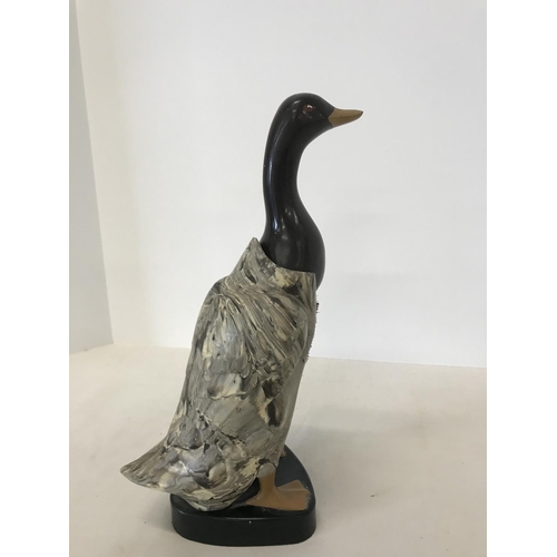 405 - Retro plastic duck valet brush holder