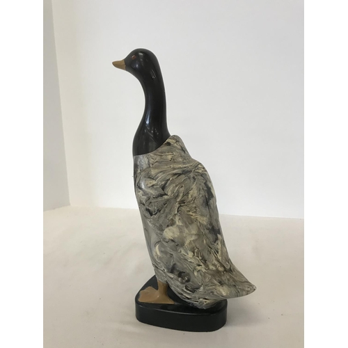 405 - Retro plastic duck valet brush holder