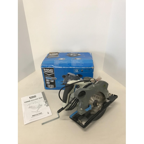 7 - Boxed MaCallister Circular Saw