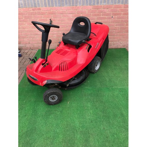 Red mountfield 725M ride on mower with an INTEK pro 65 OHV briggs