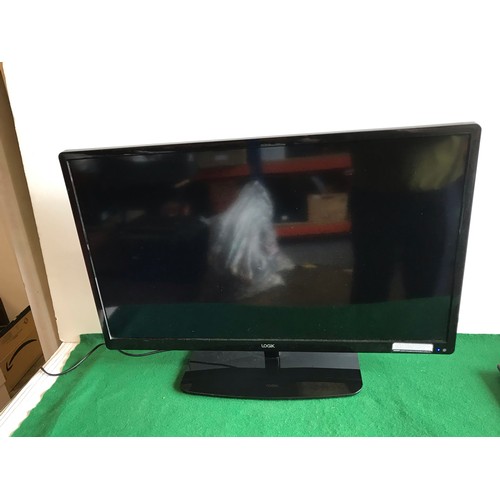 359 - LOGIK black finish Television with remote