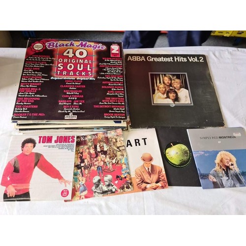 365 - Collection of LPs and singles to include Tom Jones and John Lenon