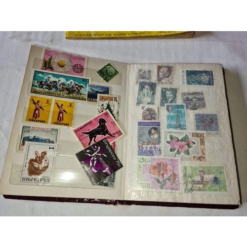 368 - Small stamp stock book to include world wide stamps