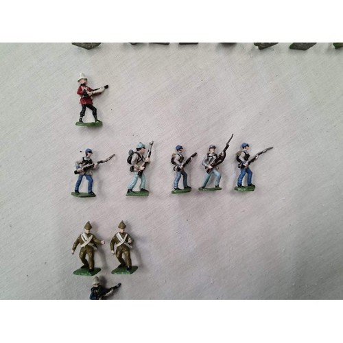 352 - Miniature lead soldiers hand painted