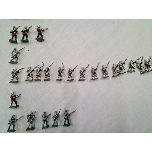 352 - Miniature lead soldiers hand painted