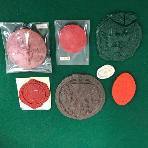 470 - collection of wax seals