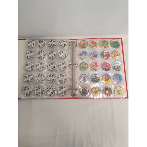 472 - Folder full of collectible POGs from various collections, very comprehensive