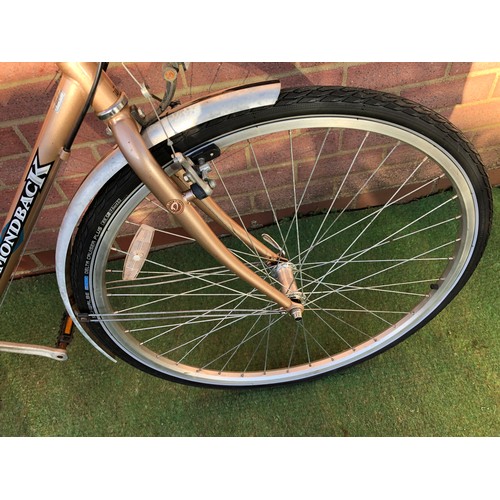 51 - Ladies Crestview diamond back with saddle bag