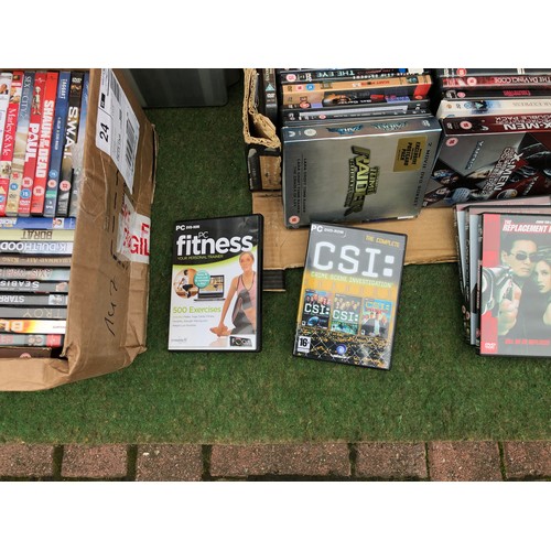 54 - A very large varied collection of film on DVD format (14 boxes) (see all pictures) (18+ ONLY)