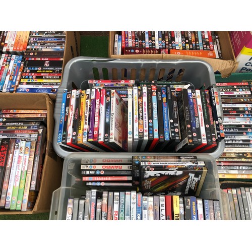 54 - A very large varied collection of film on DVD format (14 boxes) (see all pictures) (18+ ONLY)