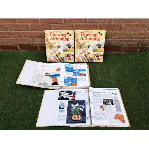 60 - The art of Drawing & Painting Magazines in binders