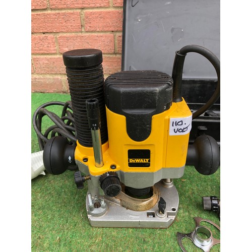 74 - DeWalt PA6-GF30 Router with accessories in original carry case