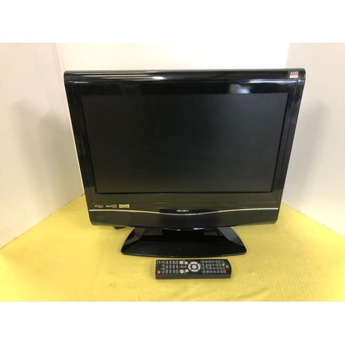 93 - BUSH HD Ready TV with a built in DVD player including remote