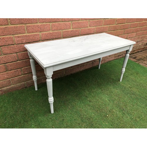 102 - Small painted coffee/side table (see all photos)
