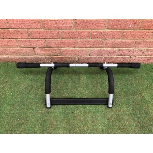 114 - PRO-FIT's IRON GYM Premium Pull Up Bar Door Heavy Duty Chin Up Bar