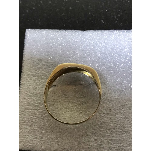 20 - 9ct gold and Diamond ring in size X (3.15g)