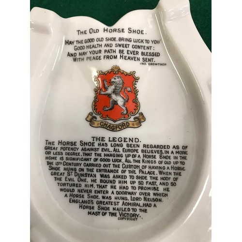 24 - The old horse shoe, The legend, Chagford by W.H.Goss