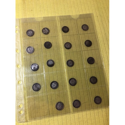 13 - A selection of Silver Sixpences