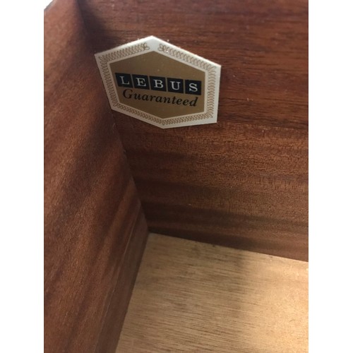 100 - LEBUS oak Tallboy