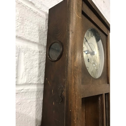 97 - Two wall clocks Both need Restoration