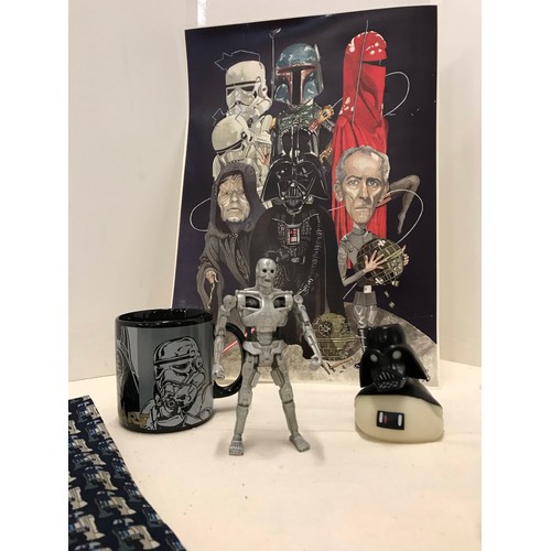 109 - SIMPSONS Collectable pieces and Star-wars AND Terminator see all pictures