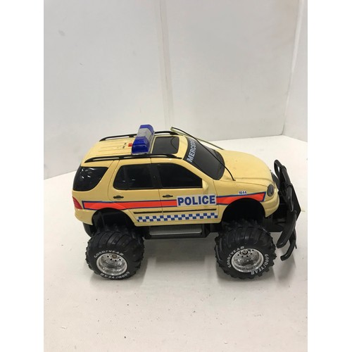 108 - Radio controlled  police car see all pictures