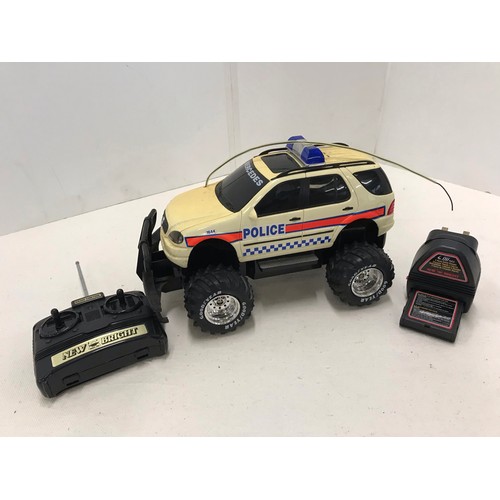 108 - Radio controlled  police car see all pictures