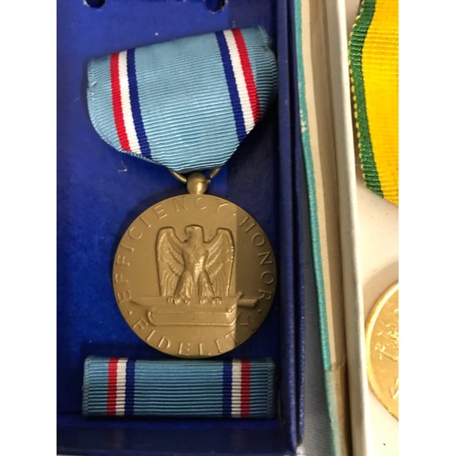 3 - Four Medals with Boxes for VIETNAM SERVICEsee all pictures