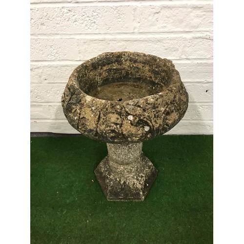 222 - Vintage Flower pot  on stand