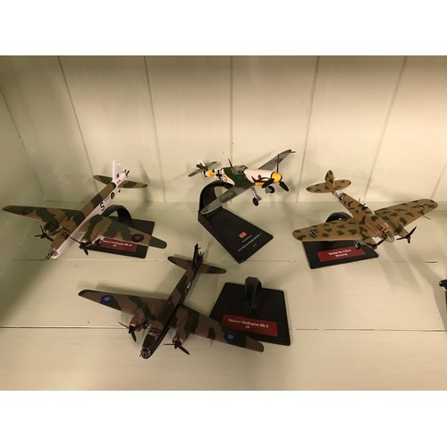 178 - Collection of Die cast model aircraft of World War IIHave been Displayed