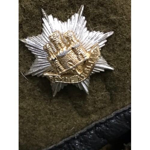 220 - Assault vest and Anglian Beret