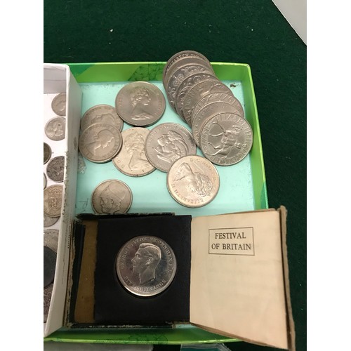 235 - Mixed collection of cased and loose coinagesee all pictures