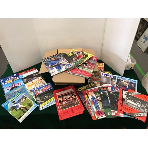 212 - 100 PLUS Football programs of mixed team and events from the 90s